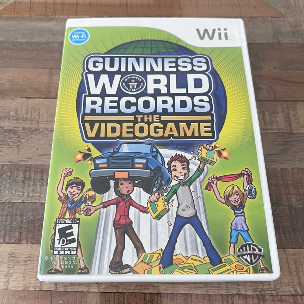 Wii Guinness World Records the Video Game